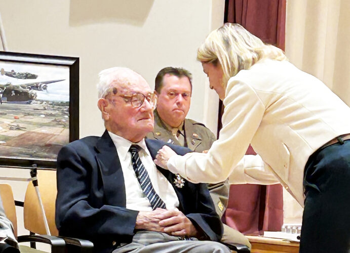 Highest honors: World War II veteran John F. Homan awarded France’s Legion of Honor